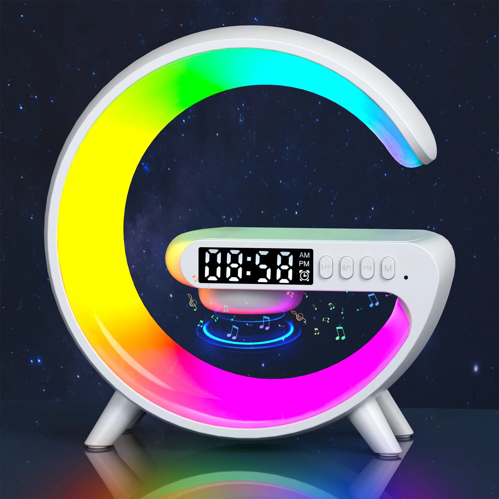 RGB Bluetooth Speaker & Charger